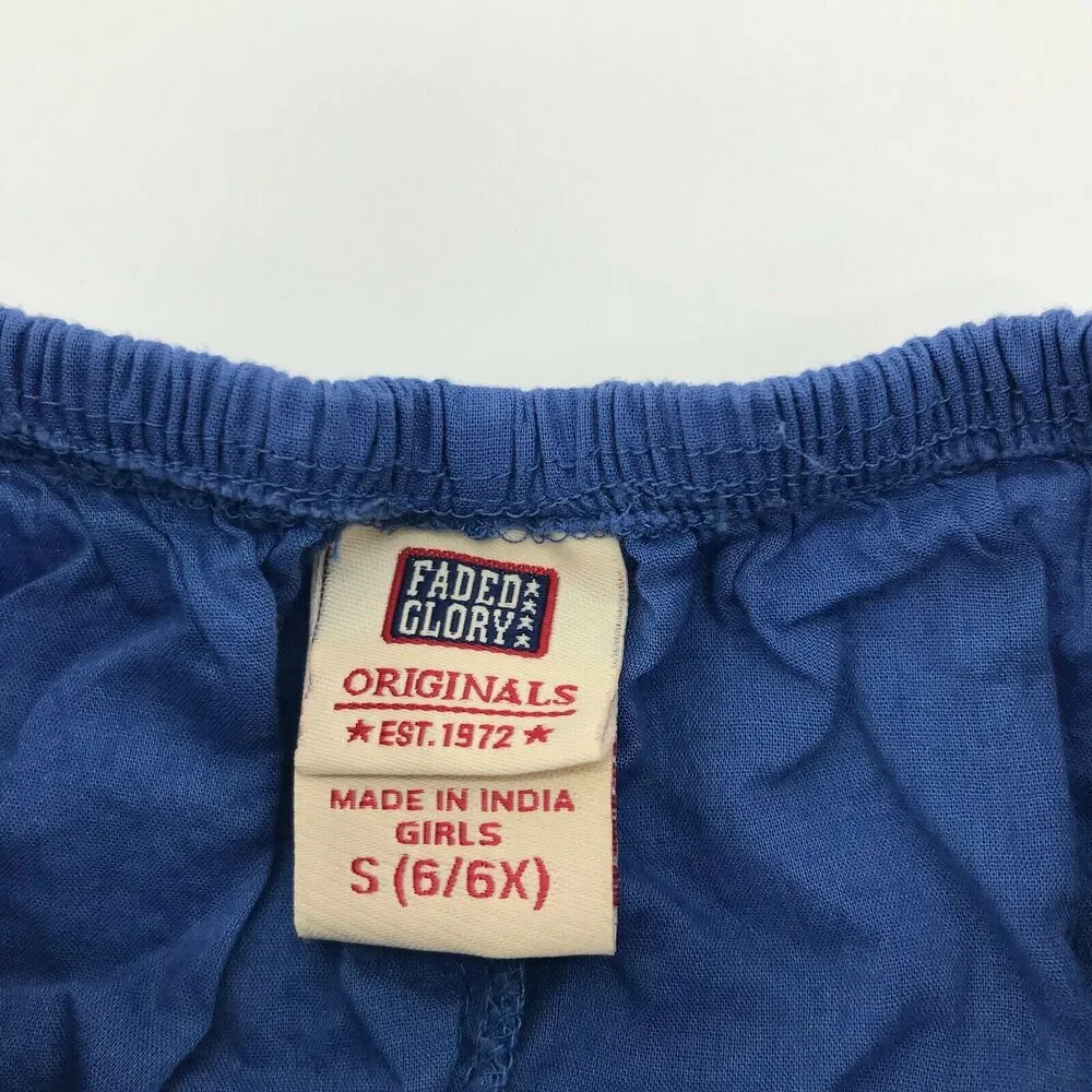 Faded Glory skirt girl Sz S 6/6x